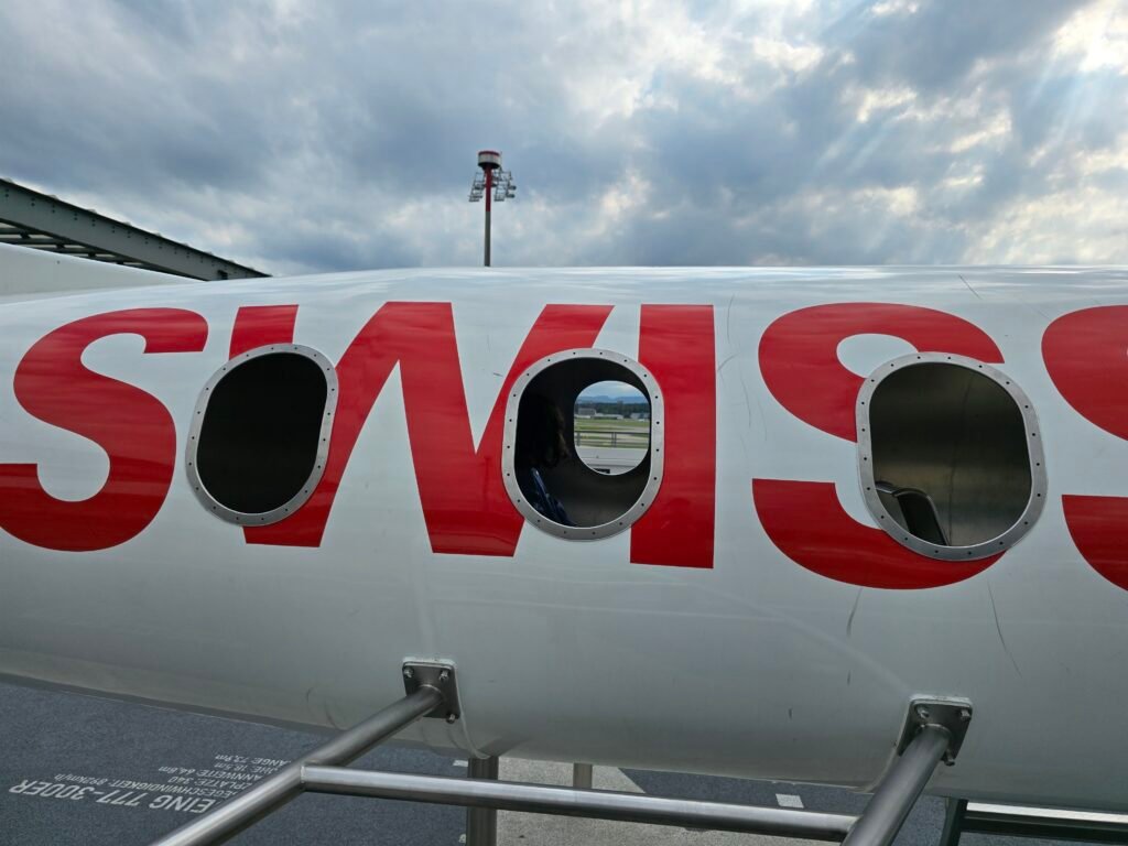observation decks at Zürich airport